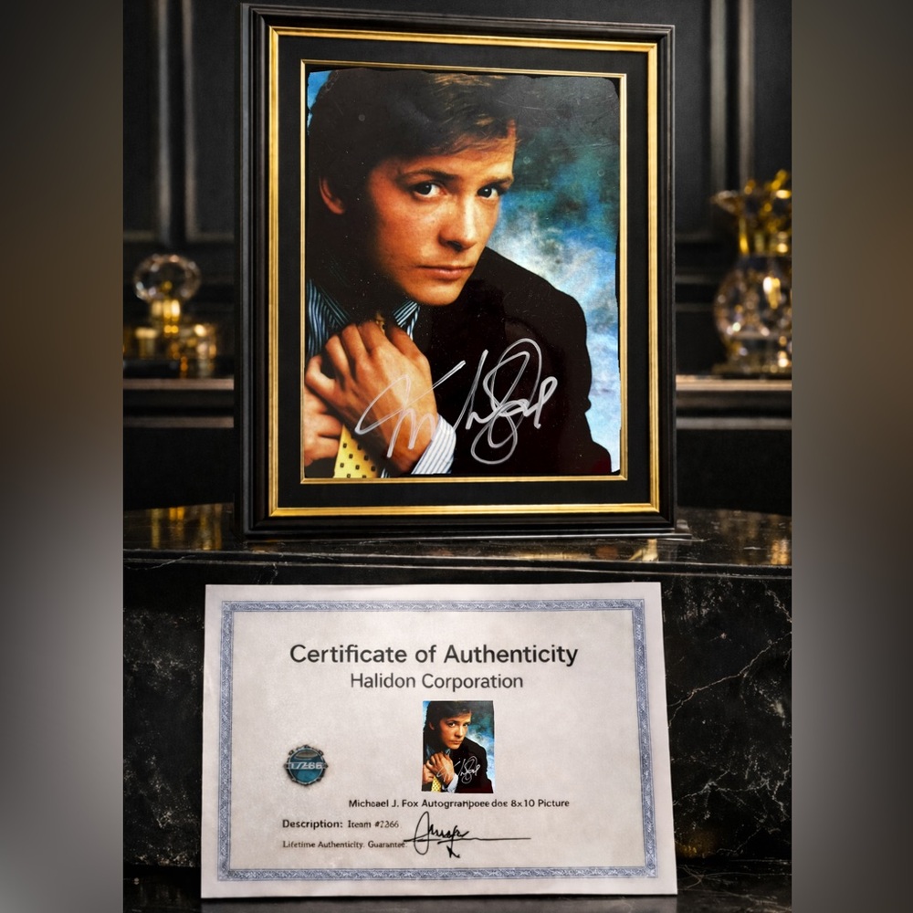 Michael J. Fox Autographed 8x10 Photo – Authentic Signature with COA